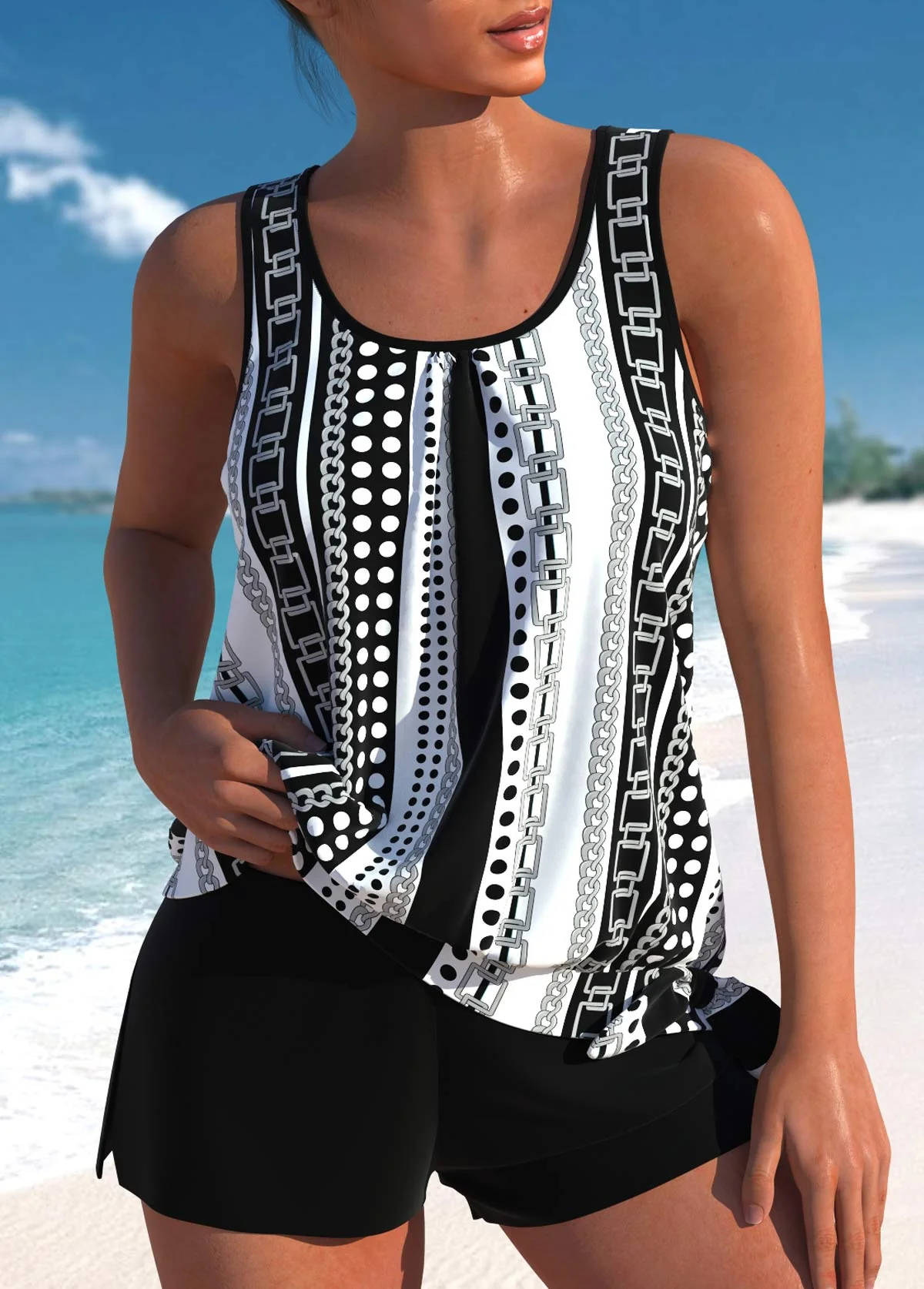 Helena™ | Stylish Floral Tankini Set Women - Image 4