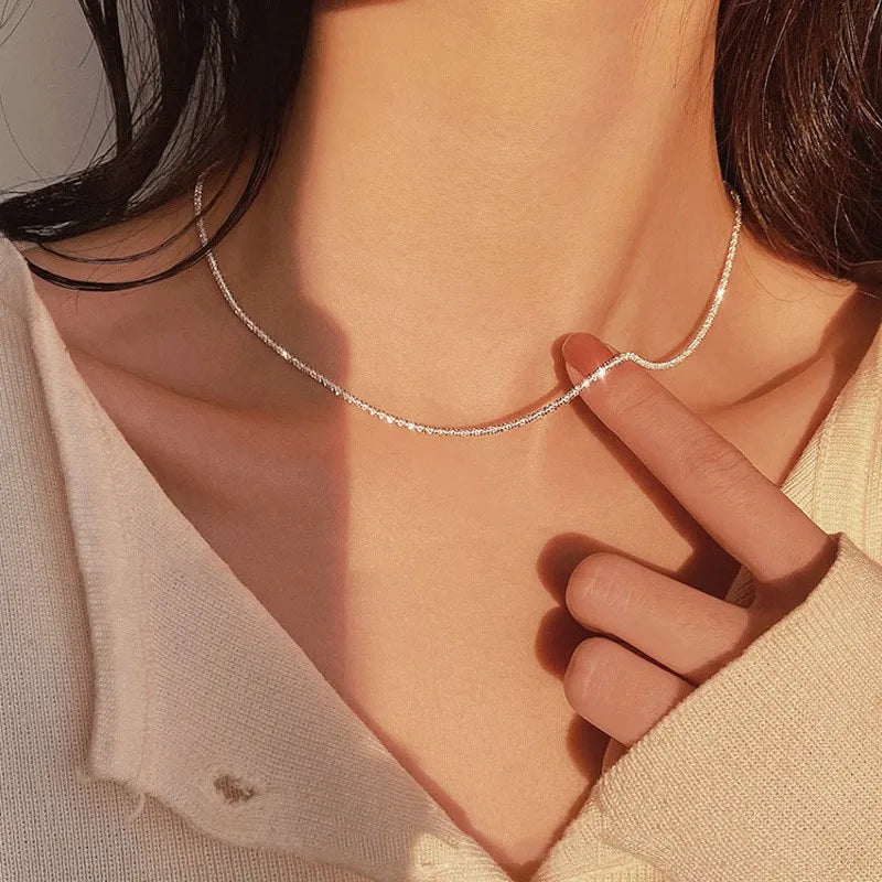 Elegance Clavicle Necklace - Image 2