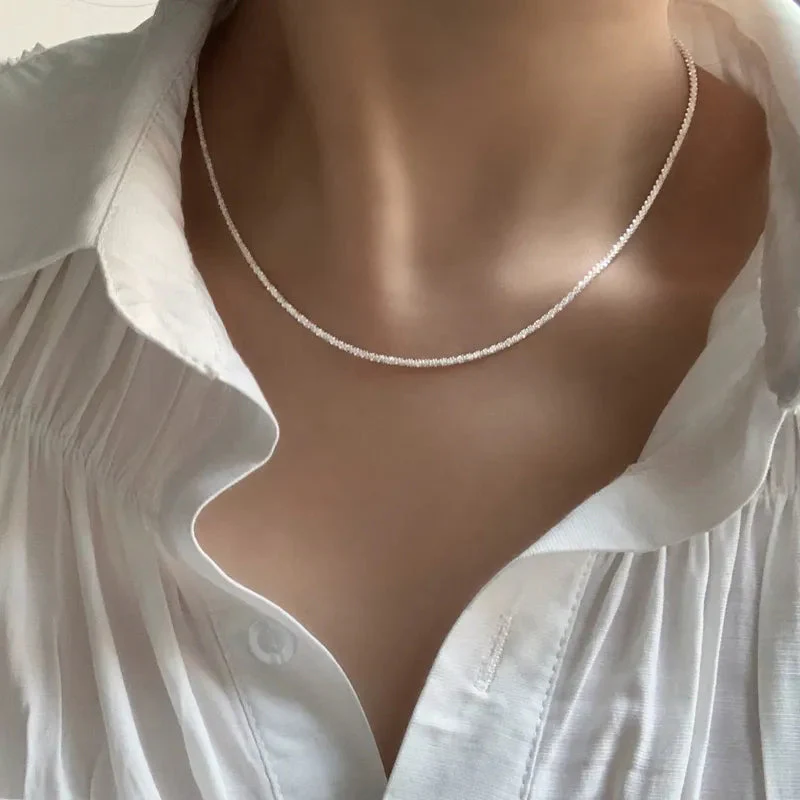 Elegance Clavicle Necklace - Image 3