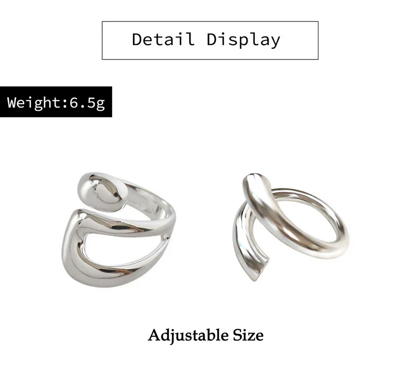Elegant Adjustable Ring - Image 8