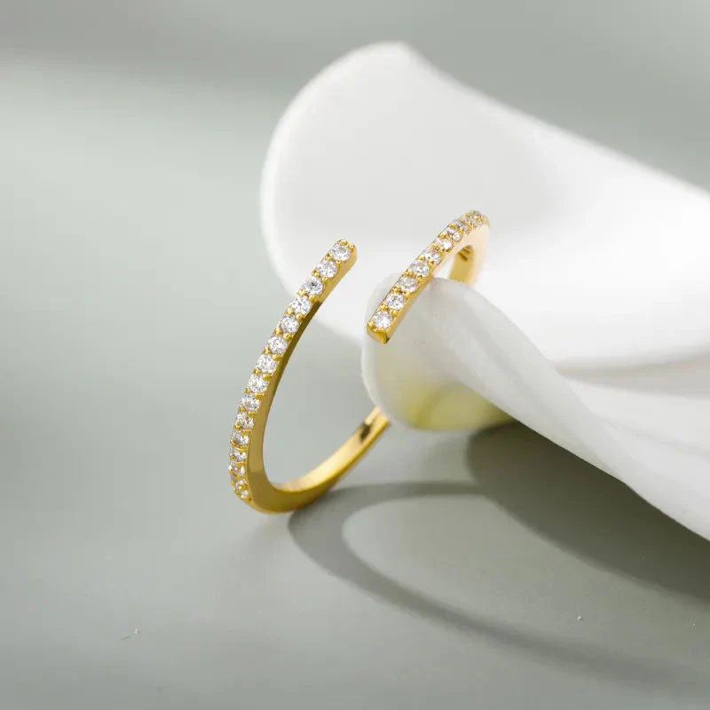 Eliandrea | Classic Zirconia Ring 18K Gold - Image 3