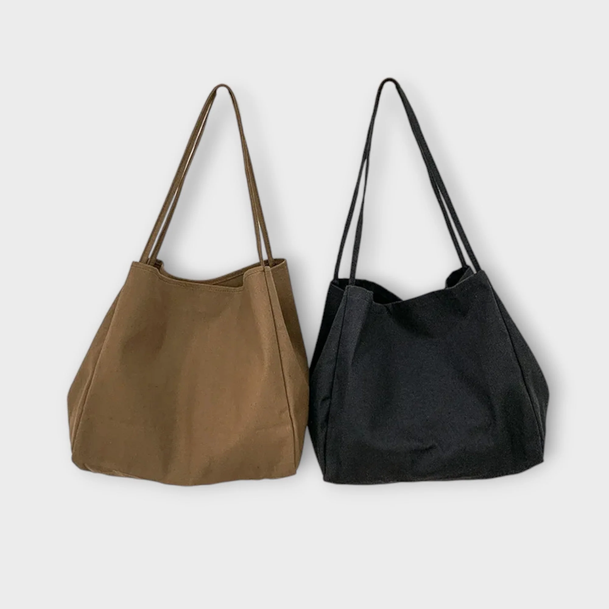 Olivia - High-Quality Large Canvas Shopper Bag - Image 4