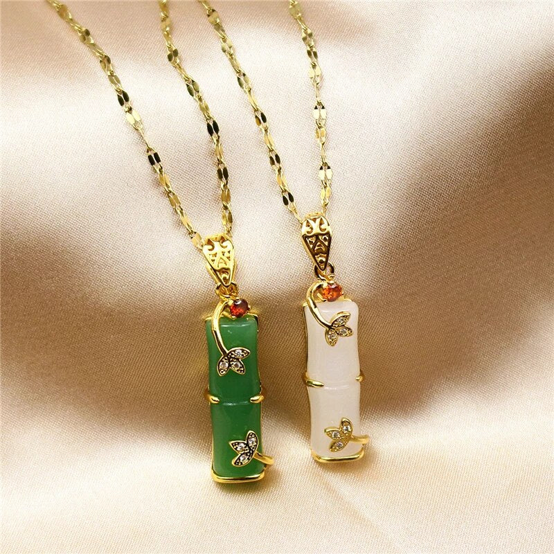 Jade Amulet Necklace - Image 5