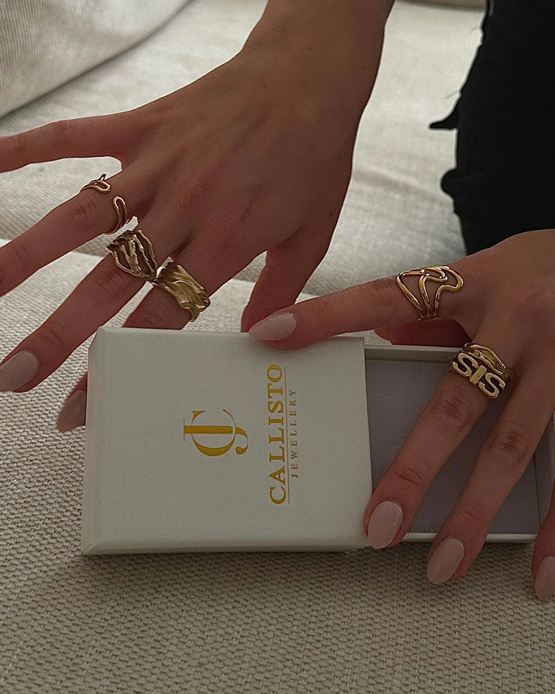 Jaylinette | Big Ring 18K Gold - Image 12