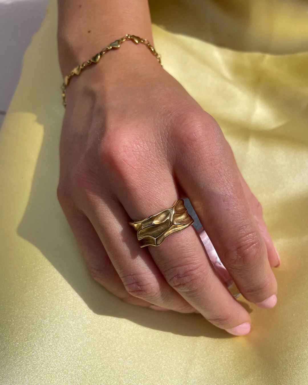 Jaylinette | Big Ring 18K Gold - Image 3