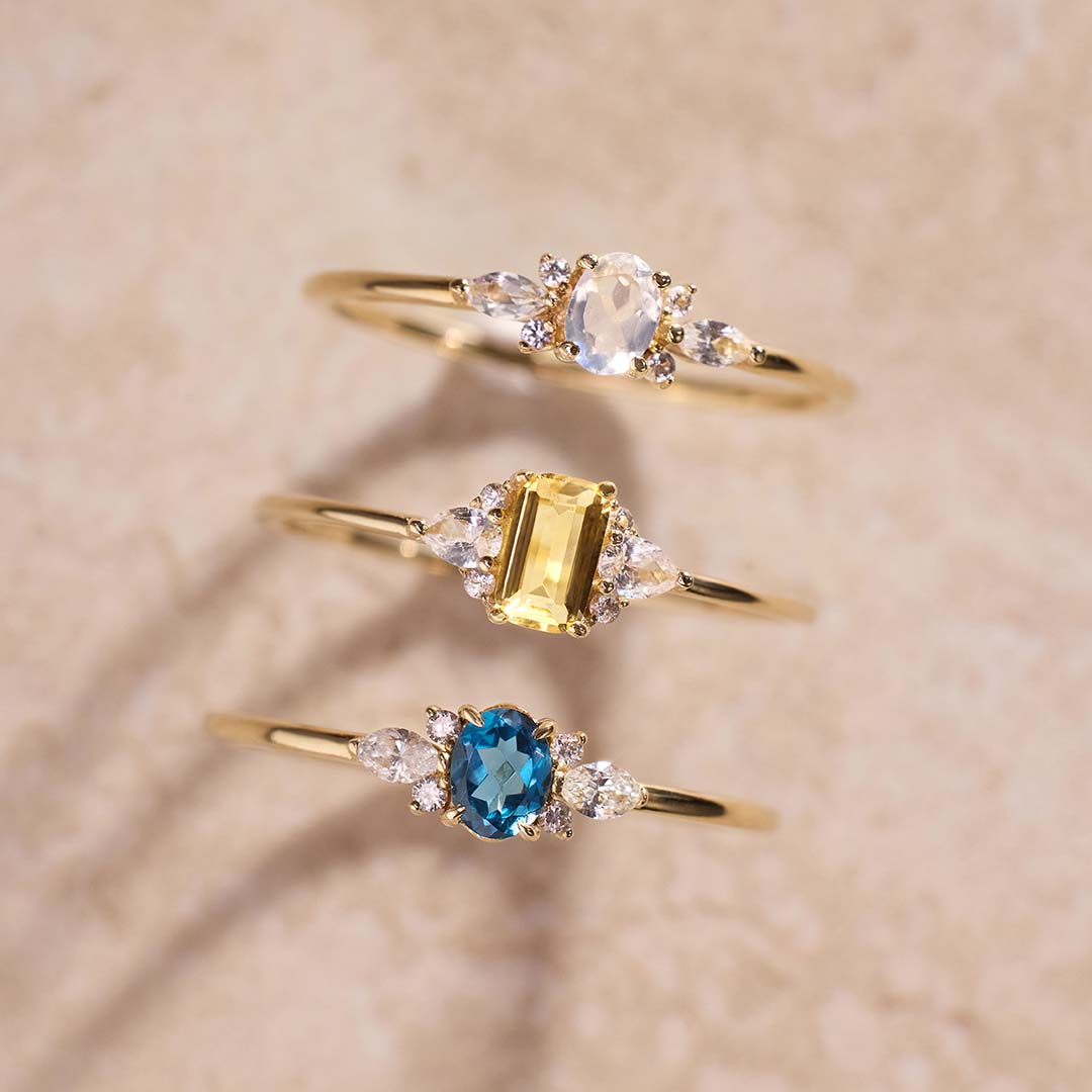 Lioravelle | Violet Diamond Ring 18k Gold - Image 6