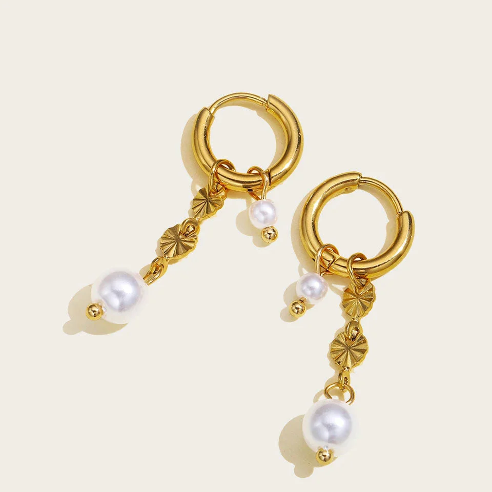 Lyannette | Sunburst Earrings 18K Gold - Image 4
