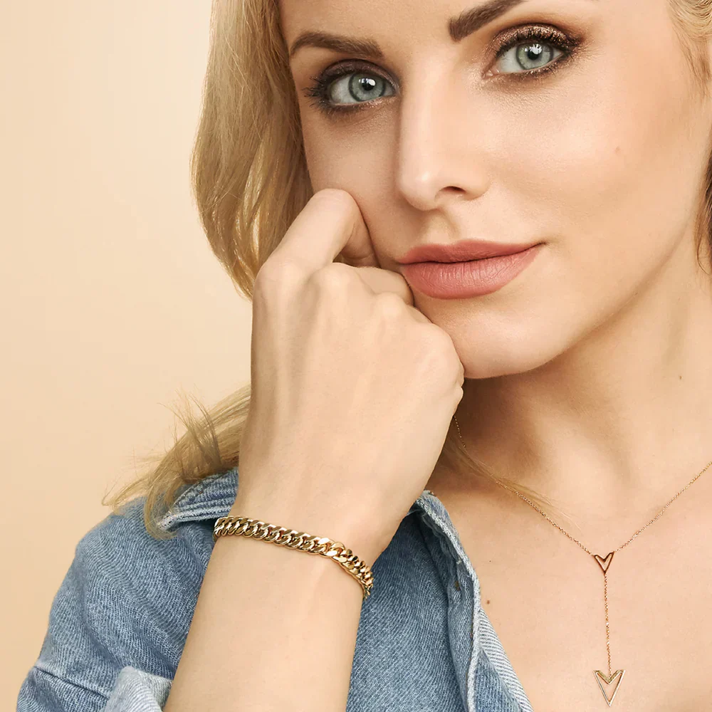 Mayzharine | Cuban Armband 18k Gold - Image 3