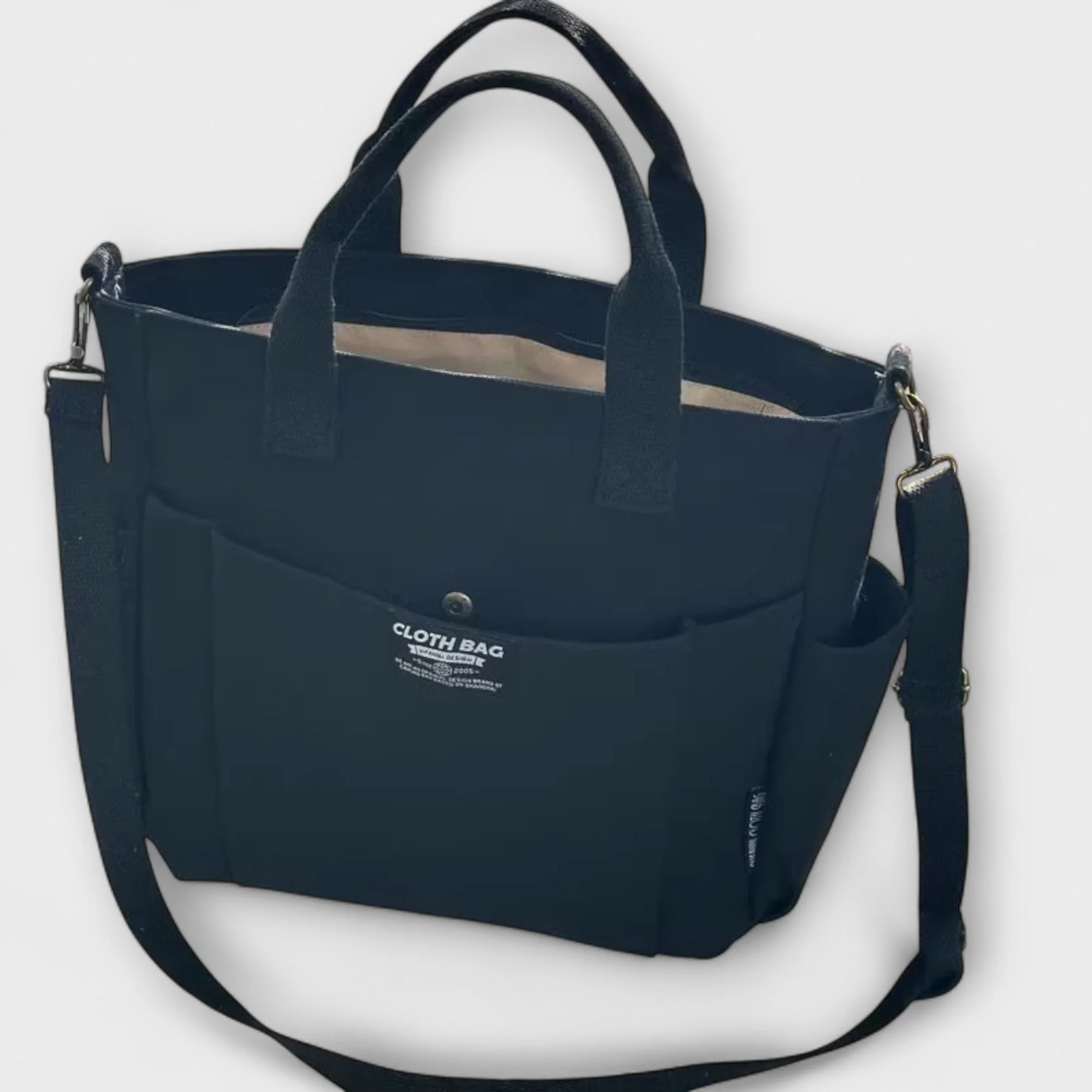 Olivia - Minimalistic Canvas Tote Bag - Image 3
