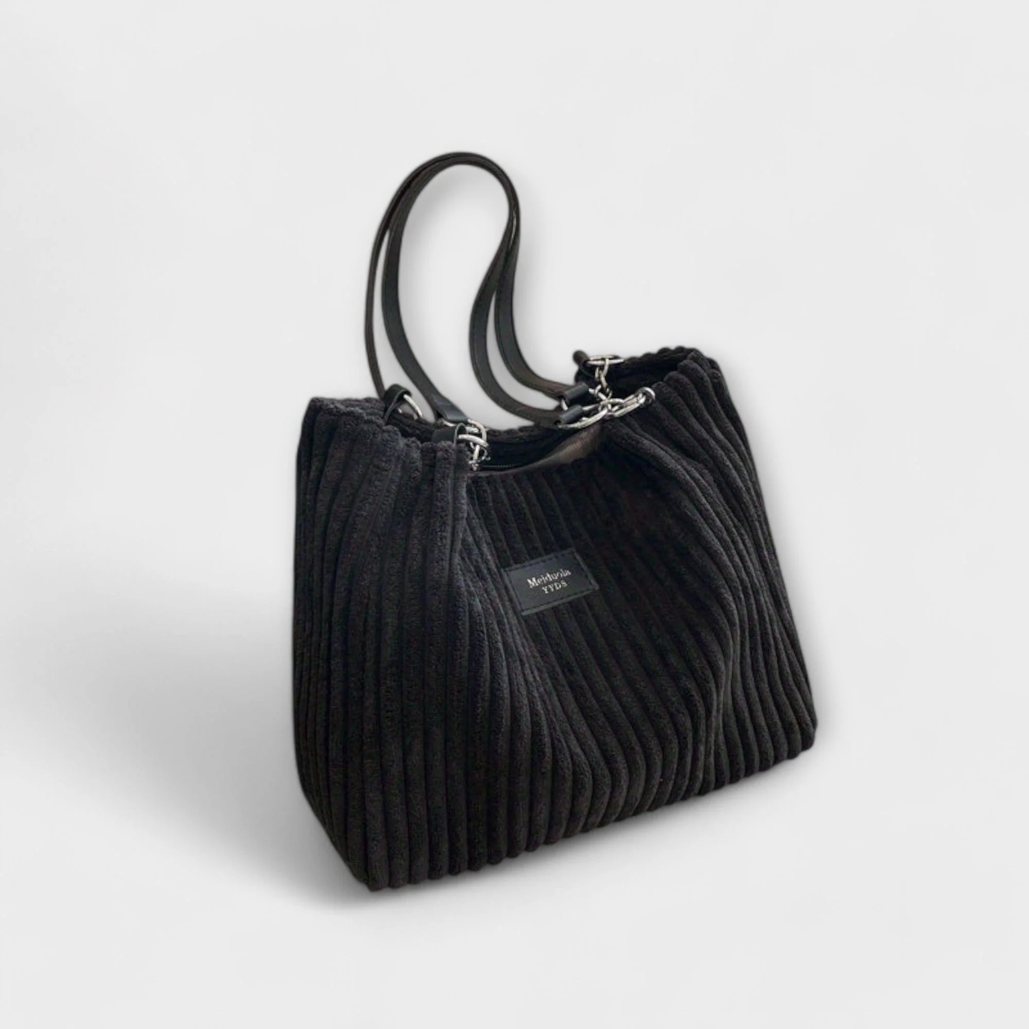 Olivia - Soft Cord Shoulder Bag - Image 2