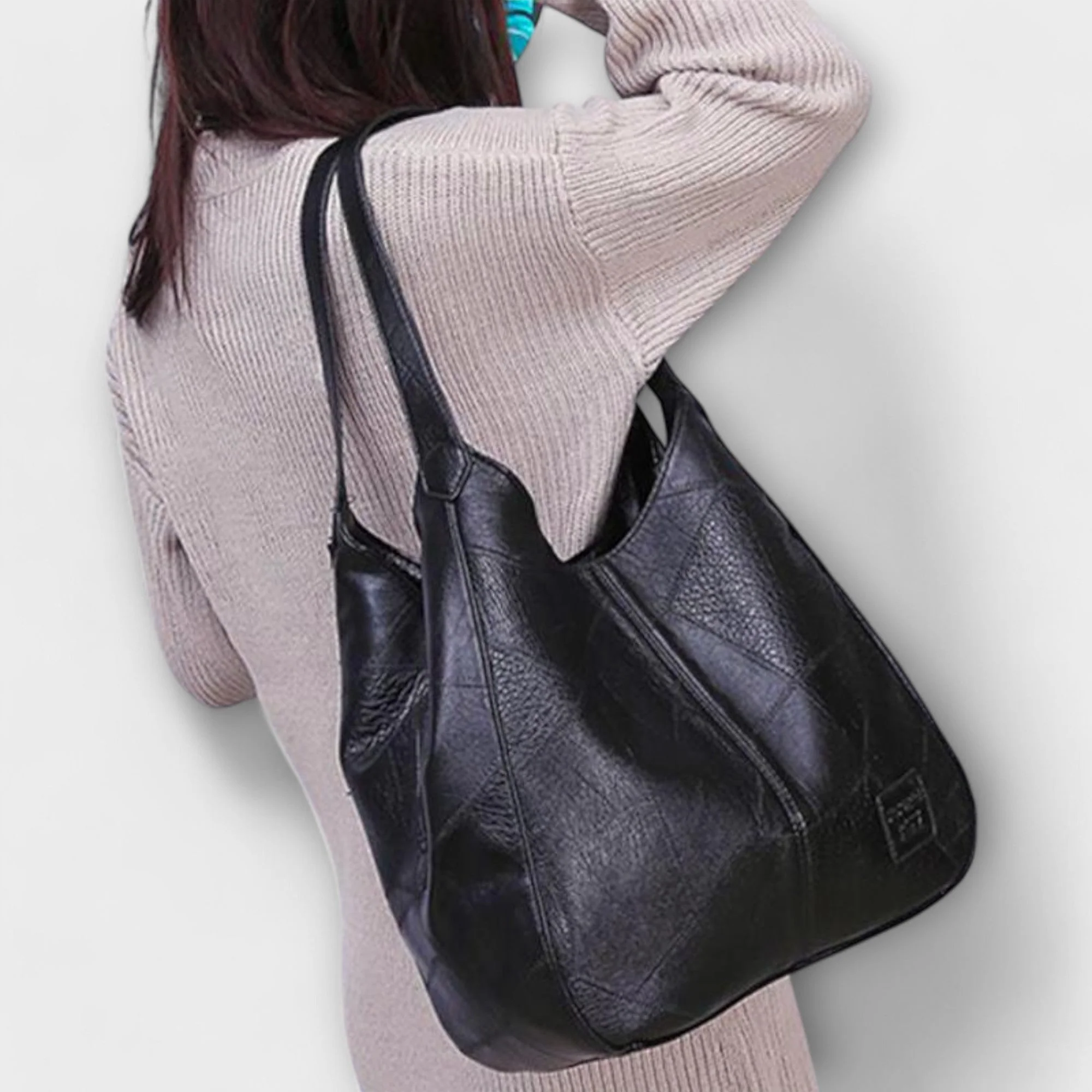 Olivia - Vintage Leather Bag - Image 7