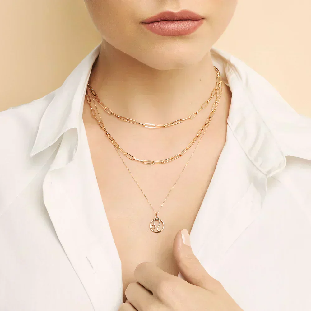 Rosalyette | Zodiac Sign Necklace 18k Gold - Image 3