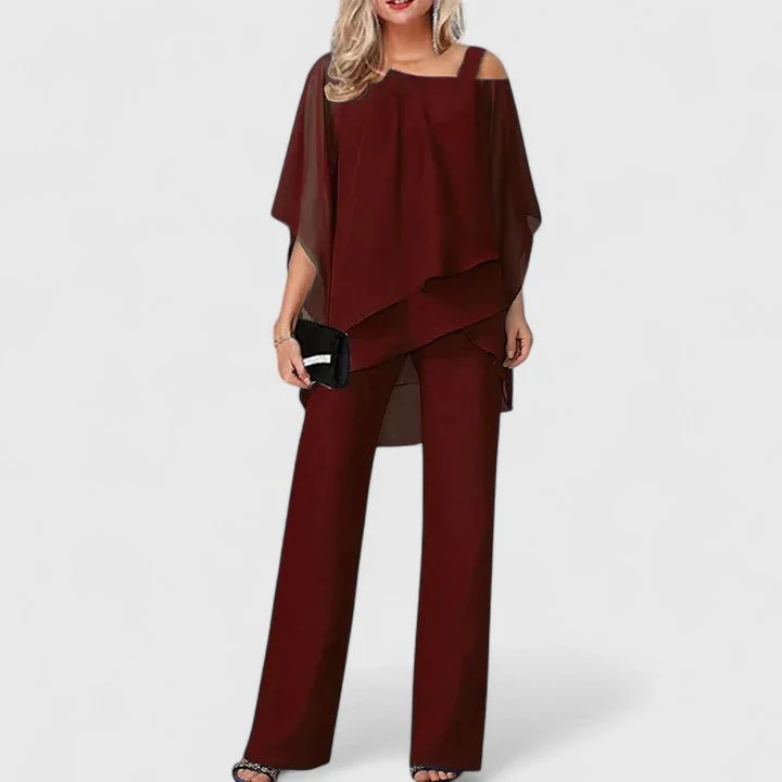 Serenity | Elegant Two-Piece Pant Set - Image 4