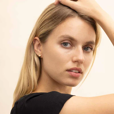 Soravelle | Round Earrings 18K Gold - Image 6